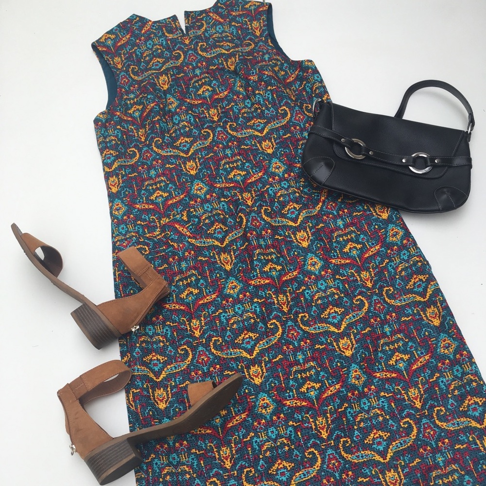 Ann Klien Size 10 tribal dress